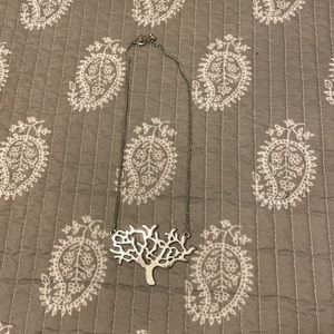 Vintage wishing tree necklace